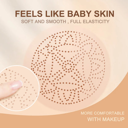 EELHOE Moisturizing Cushion BB Cream Perfect Concealer Glowing Skin Tone Enhance Luster Easy to Operate Lasting Makeup BB Cream