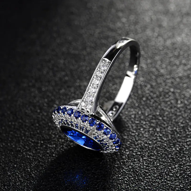 Stylish Luxury Zircon Ring - Trendy Jewelry Piece