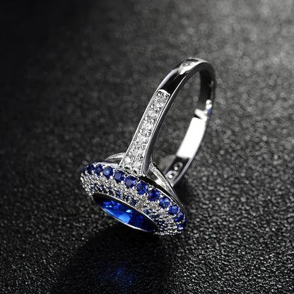 Stylish Luxury Zircon Ring - Trendy Jewelry Piece