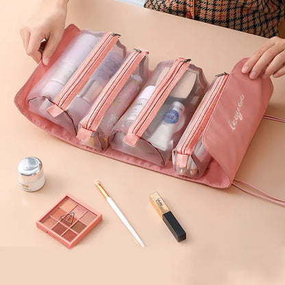 Upgraded Large Capacity Portable Cosmetic Storage Bag