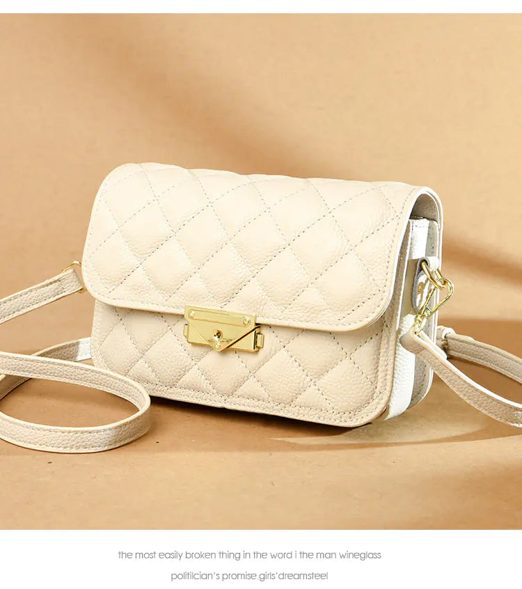 2023 New Women's Genuine Leather Crossbody Bag