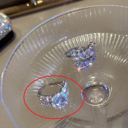 Light Luxury Zircon Retro Intersection Jewelry