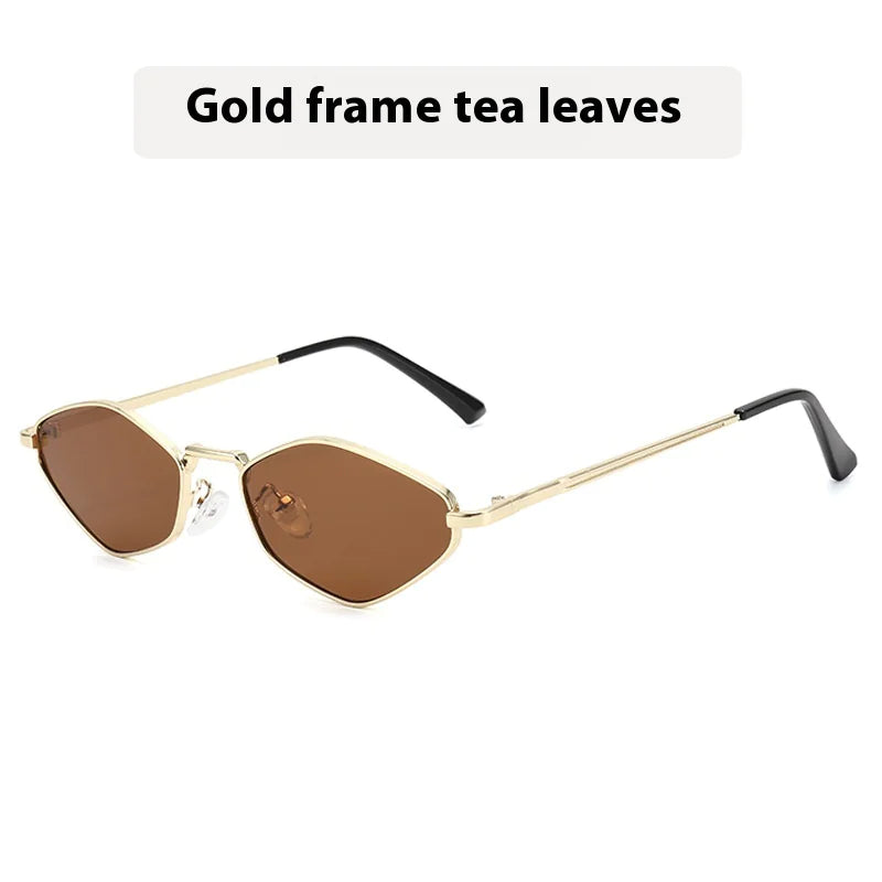 Cat Eye Metal Sunglasses