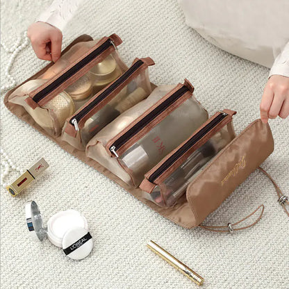 Upgraded Large Capacity Portable Cosmetic Storage Bag