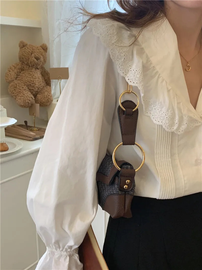 Women Blouse Female Shirt Summer Womens Blouses Spring Maxi Blusas Casual Elegant Vintage Long Sleeve Cotton Oversize Loose