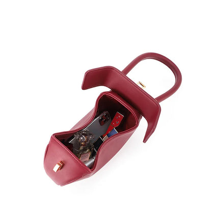 Bowling Spherical Women's Handbag Luxury Brand Designer Hobos Bag Fashion Mini Round Shoulder Bags PU Leather Female Purse