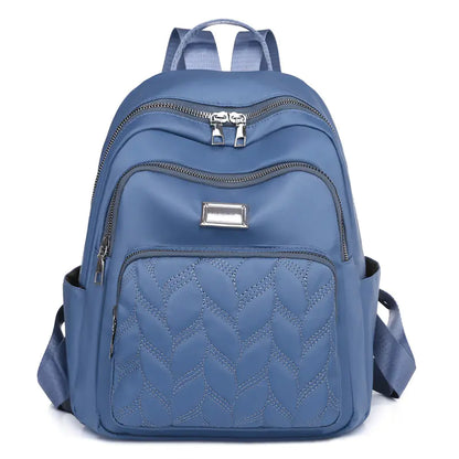 Fashion Oxford Cloth Embroidery Backpack for Students