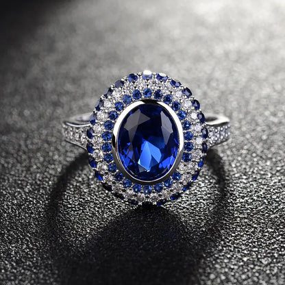 Stylish Luxury Zircon Ring - Trendy Jewelry Piece