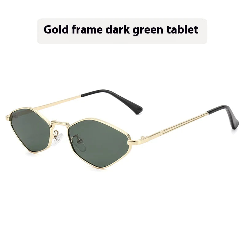 Cat Eye Metal Sunglasses