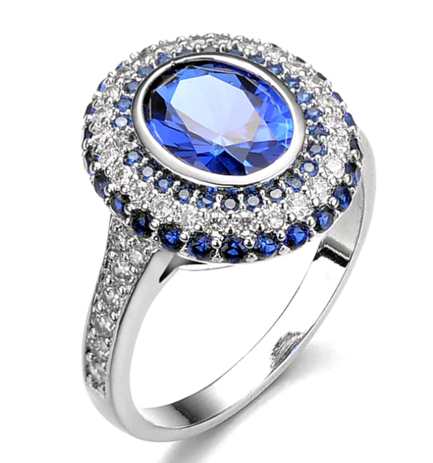 Stylish Luxury Zircon Ring - Trendy Jewelry Piece