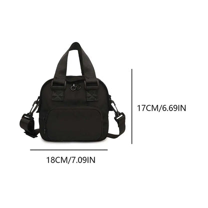 Women Stylish Messenger Bag Large Capacity Casual Handbag Adjustable Strap Small Shoulder Purse Multi-pockets Travel Sling Bag
