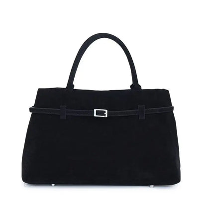 Elegant Women's Handbag Featuring Casual Simple Vintage Design And High-End Leather For Commuter Occasions