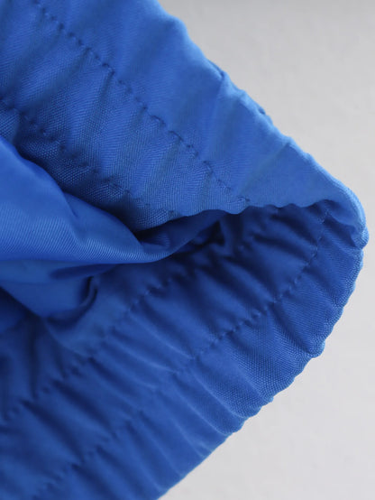 2025 Women's Crop Coat Fashion Warm Single Breasted Blue Embroidery Cotton Jackets Woman Autumn Winter Chic Outwear