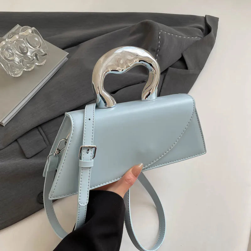 Vintage Women Black Chic Crossbody Bag Luxury Designer Small Shoulder Bags Fashion Red Purse Cute Pu Leather Handbag Sac A Main