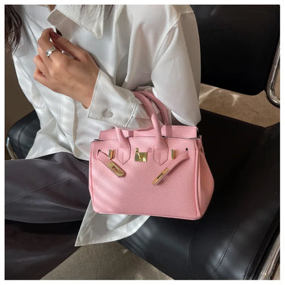 Fashionable Handbag for Women - Subtle, Minimalist, Chic Single Shoulder Bag with Large Capacity, Quality Commuter Crossbody Bag