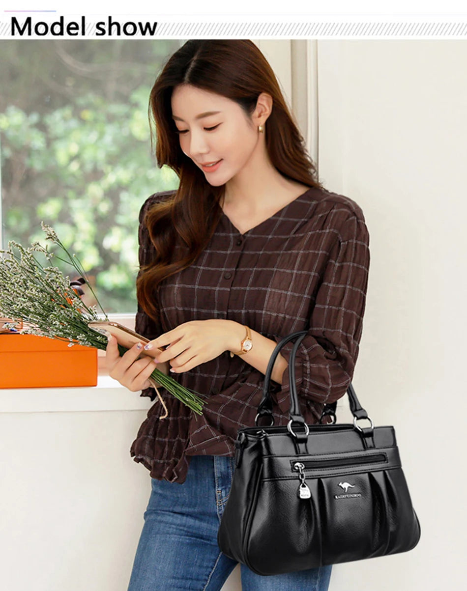 Large capacity handbag for women with high aesthetic value multicolor single shoulder bag excellent designer for women luxurious