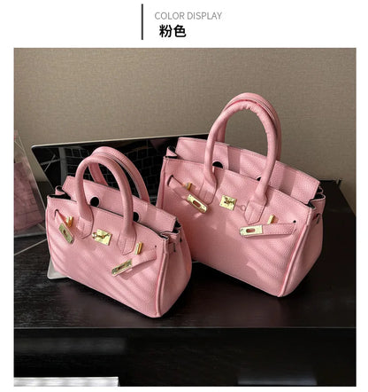 Fashionable Handbag for Women - Subtle, Minimalist, Chic Single Shoulder Bag with Large Capacity, Quality Commuter Crossbody Bag