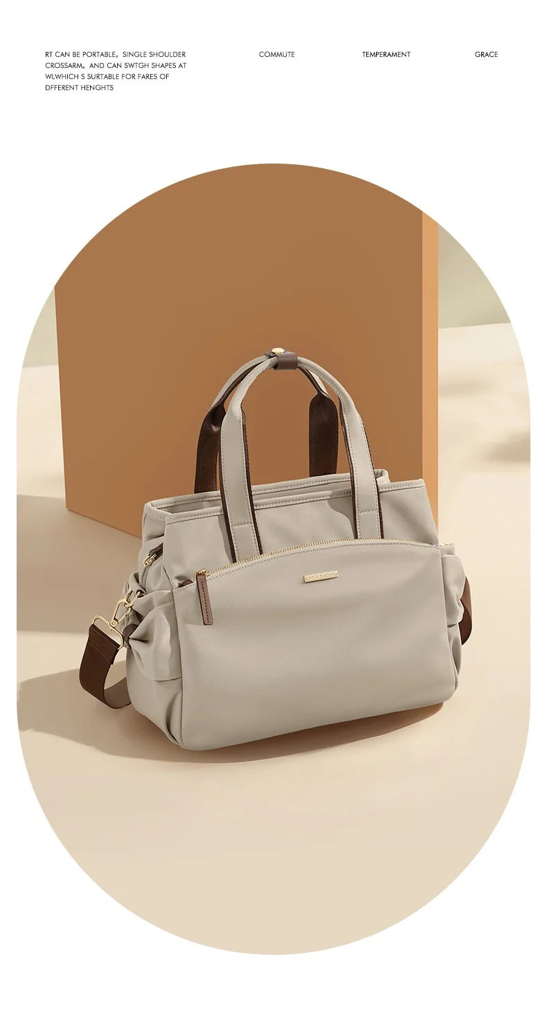 GOLF Women's Handbag Apricot New In Shoulder Bucket Bags for Woman Top Handle Bags Nylon Handbags Ladies Crossbody Fashion 2024