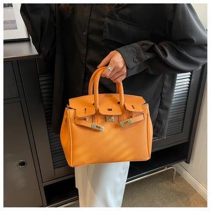 Fashionable Handbag for Women - Subtle, Minimalist, Chic Single Shoulder Bag with Large Capacity, Quality Commuter Crossbody Bag