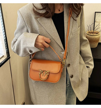 Women's Handbag Swallow Bag Fashion Designer High-end Fashion Versatile Shoulder Messenger Bag Small Square Bag