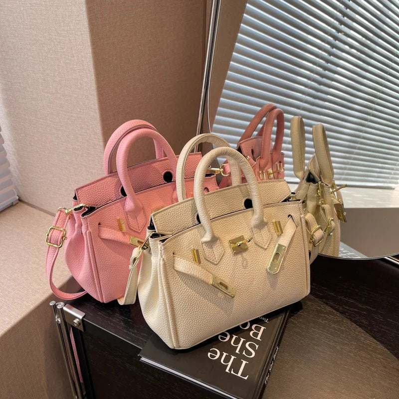 Fashionable Handbag for Women - Subtle, Minimalist, Chic Single Shoulder Bag with Large Capacity, Quality Commuter Crossbody Bag