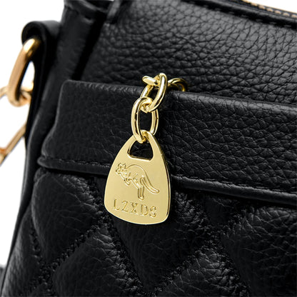Casual Women's Handbags High Quality Leather Totes Bag Female Top-Handle Bag Large Capacity Crossbody Shoulder Bag Hand Bag Sac