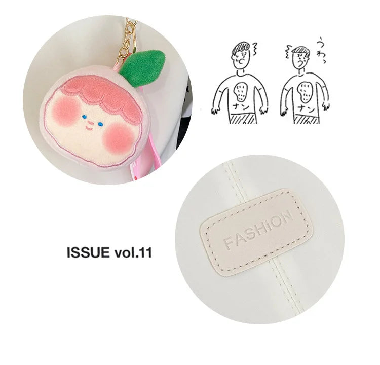 Casual Nylon Womens Shoulder Bag Korean Fashion Simple College Style Crossbody Bag Large Capacity Designer Ladies Handbag Purse