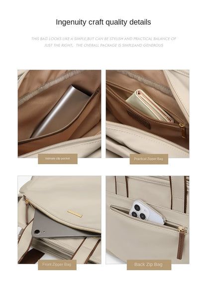 GOLF Women's Handbag Apricot New In Shoulder Bucket Bags for Woman Top Handle Bags Nylon Handbags Ladies Crossbody Fashion 2024