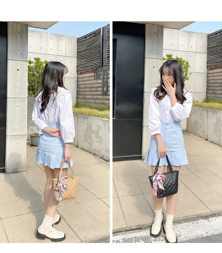 2022 New Fashion Women Handbags Embroidery Underarm Bag Casual Women Shoulder Bags Solid Color Zipper Female Handbag Clutch