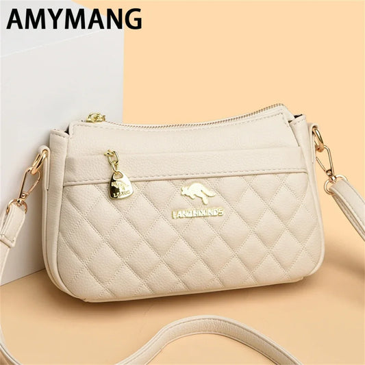 Casual Women's Handbags High Quality Leather Totes Bag Female Top-Handle Bag Large Capacity Crossbody Shoulder Bag Hand Bag Sac