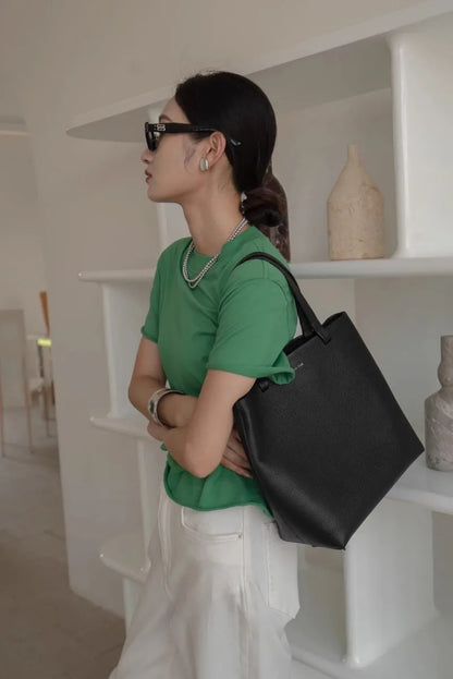 Women Handbags Hand Bag Designer Leather Small Tote Bag Daily Commuting Single-shoulder Bag Crossbody Slung Armpit Package