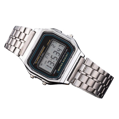 Gold Silver Stainless Steel Business Watch