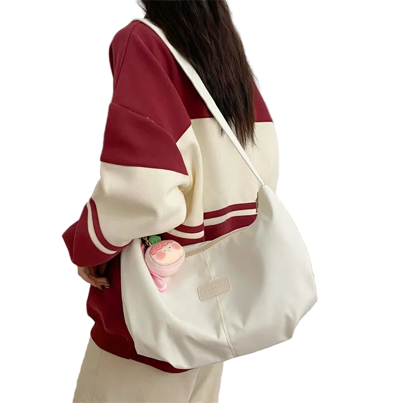 Women’s Simple Nylon Crossbody Handbag