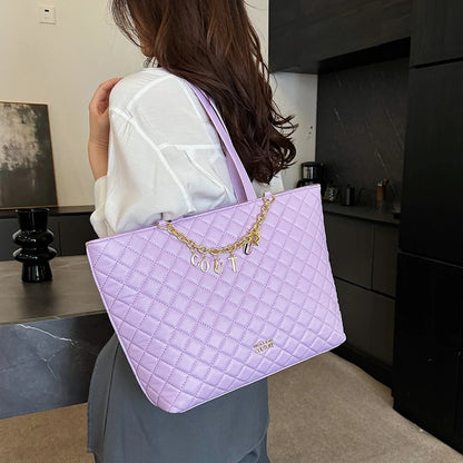 Women's Classic Leather Luxury Shoulder Handbag Elegant Designer Crossbody Tote Bag For Everyday Fashion
