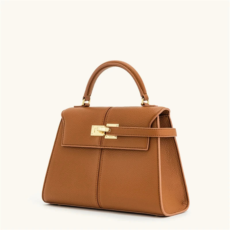 Women's Handbag Elise Designer Fashion 2025 New Burgundy Handbag Large Square Crossbody Bag High-end Women's Bag