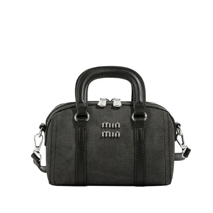 Fashion New Boston Denim HandBag For Women Single Shoulder Crossbody Barrel Satchel Handle Shoulder Bags