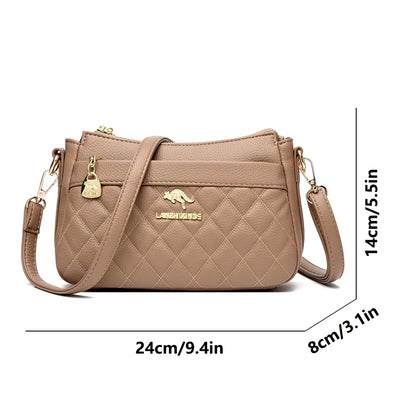 Casual Women's Handbags High Quality Leather Totes Bag Female Top-Handle Bag Large Capacity Crossbody Shoulder Bag Hand Bag Sac