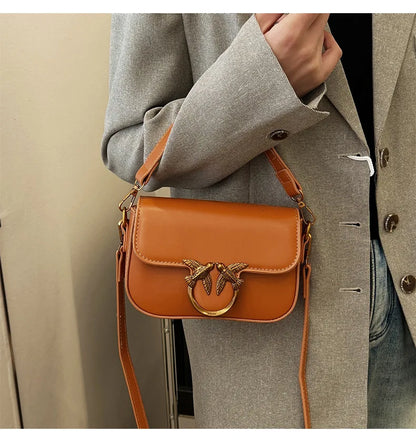 Handbag, A Must-enter for Experts New High-end Fashion Versatile Oblique Span Bag, Fashionable Retro High-texture