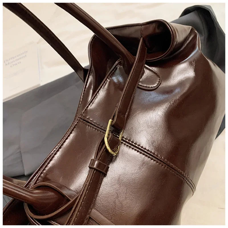 Vintage Handbag for Women Large Capacity 2025 New Underarm Commuting Bag Fashion Female Casual Single Shoulder Tote Bag