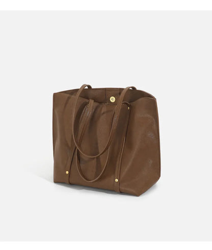 【2025 New】Women's Large Tote Bag Spacious Shoulder Purse, Minimalist Handheld Crossbody, Durable Commuter Work Bag, Lightweight