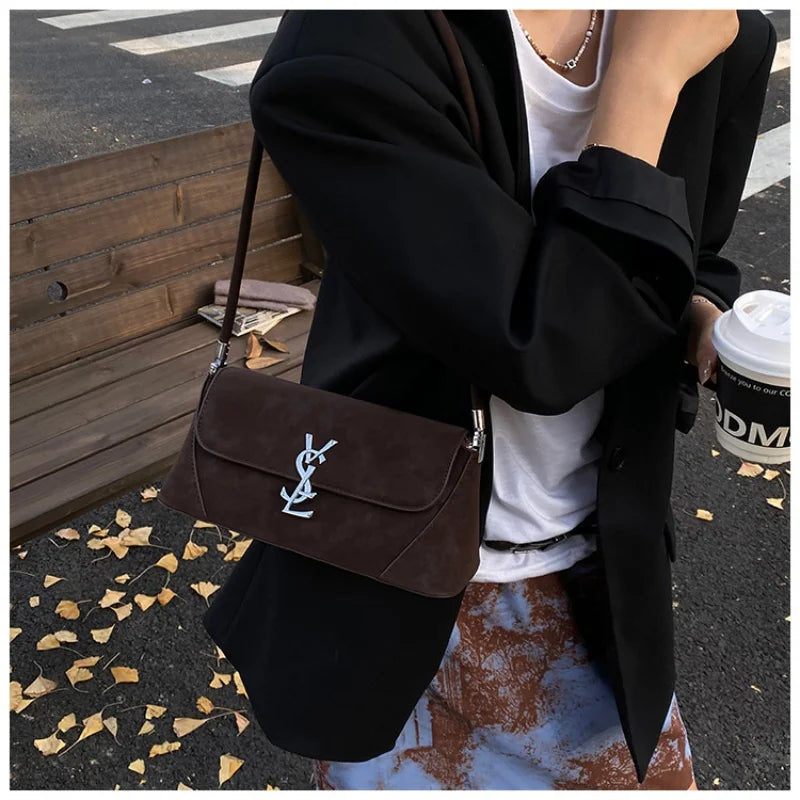 Elegant Crossbody Bag For Women Leather Handbag With Shoulder Strap Fashionable Leather Design and Large Capacity