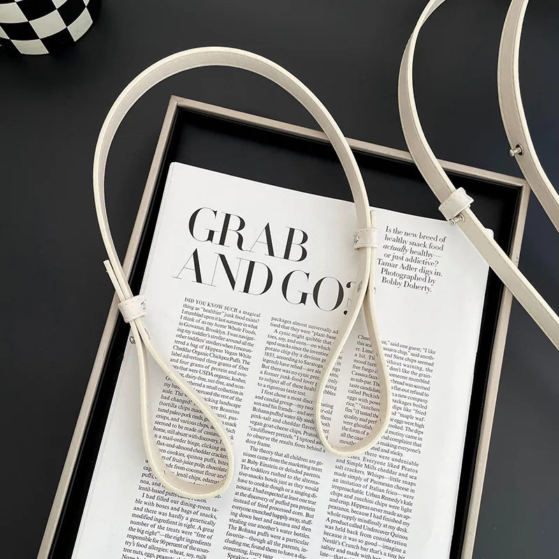 Handmade Knit Handbag Women Mini Knot Wrist-bag Female Casual Color Wide Stripe Plaid Tote Bag Student Reusable Shopping Bag