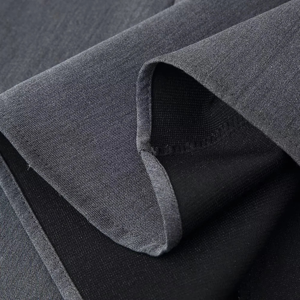 2025 new women's clothing European and American style fashionable design sense two-color wave wide swing round neck dress