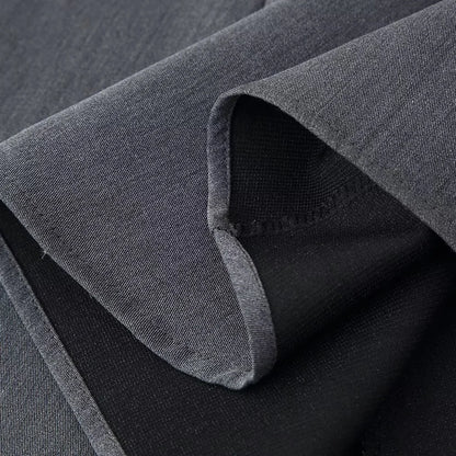 2025 new women's clothing European and American style fashionable design sense two-color wave wide swing round neck dress