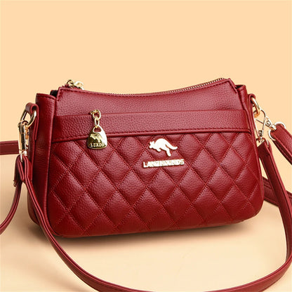 Casual Women's Handbags High Quality Leather Totes Bag Female Top-Handle Bag Large Capacity Crossbody Shoulder Bag Hand Bag Sac