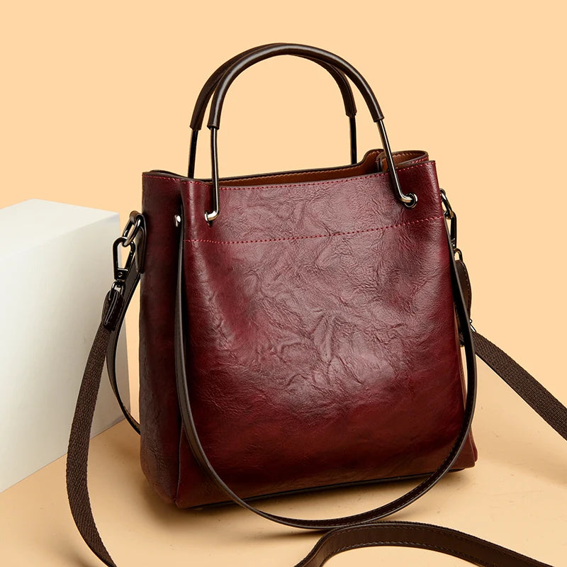 Luxury Handbags Woman Bags Designer Big Shoulder Bags for Women's 2024 Trendy Large Capacity Ladies Leather Hand Casual Tote Bag