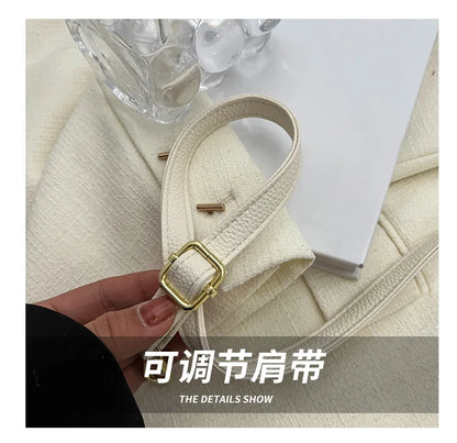 Fashionable Handbag for Women - Subtle, Minimalist, Chic Single Shoulder Bag with Large Capacity, Quality Commuter Crossbody Bag