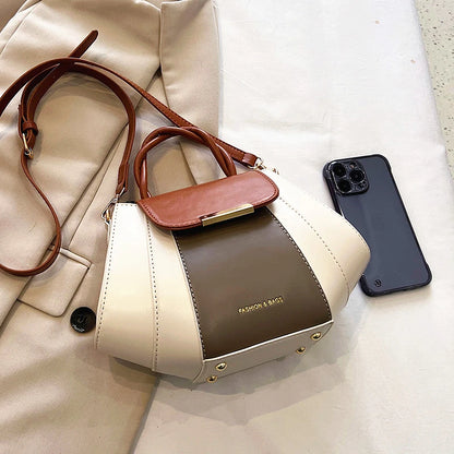 High Quality Soft Leather Handbag Women Luxury Purses Female Bag Designer Patchwork Ladies Shoulder Crossbody Bag Sac A Main New