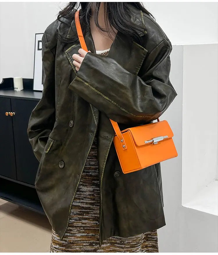 Popular Elegant Tote Bag Handbag For Ladies Leather By Famous Designer Luxury Brand Classic Shoulder Crossbody Women Stylish