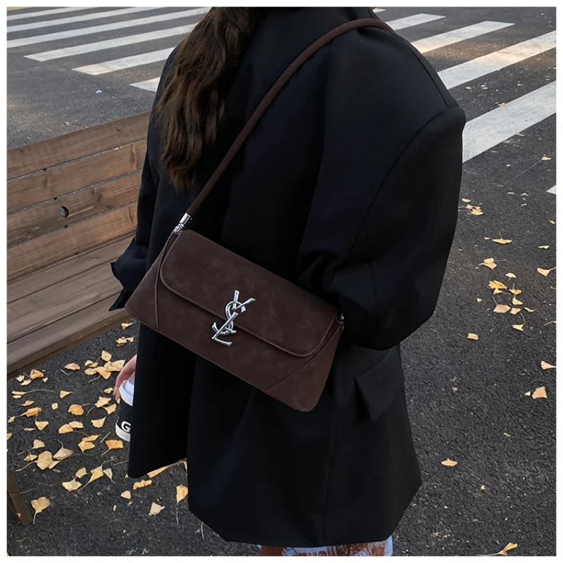 Elegant Crossbody Bag For Women Leather Handbag With Shoulder Strap Fashionable Leather Design and Large Capacity